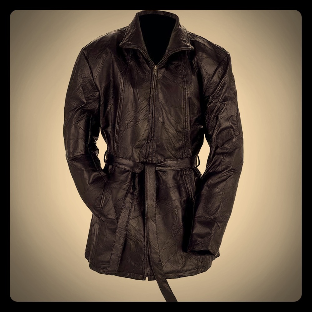 Giovanni Navarre Women’s Genuine Leather Jacket